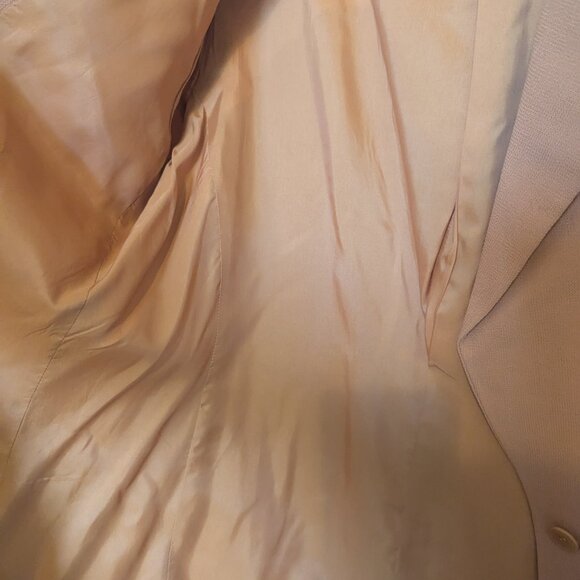 VERY RARE 80s USA MADE CALVIN KLEIN SUIT | 8 | EVC | Texas Longhorn Orange - Picture 11 of 16